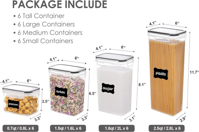 Food Storage Containers with Lids 1