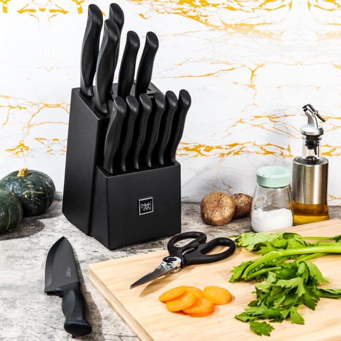 Knife Sets for Kitchen with Block HUNTER 1