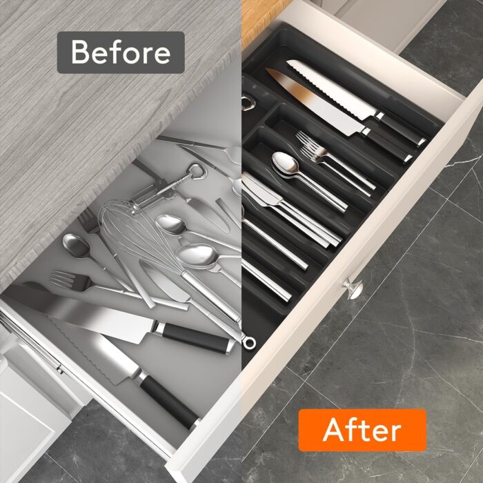 Lifewit Silverware Drawer Organizer 2